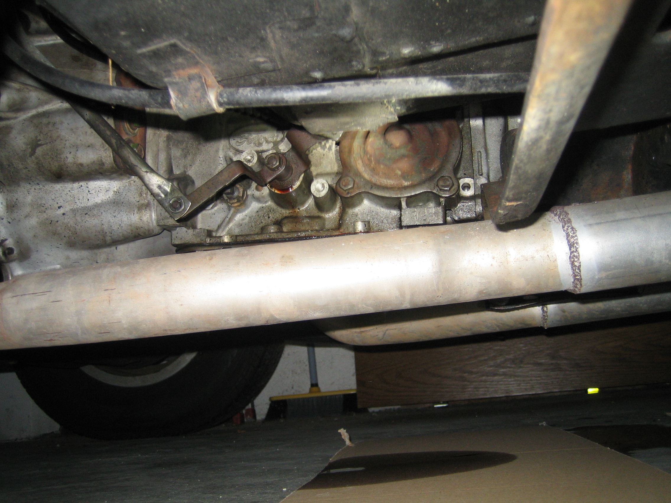Bild von meinem undichten Simmerring am Shift-Lever